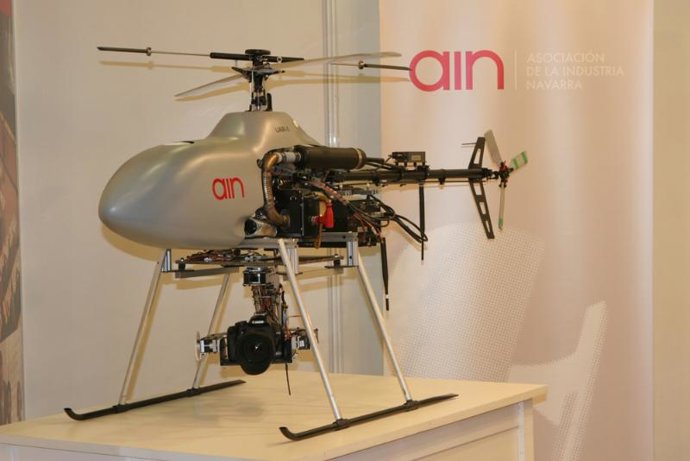 AIN presenta en Unvex el único vehículo aéreo no tripulado del encuentro de desa