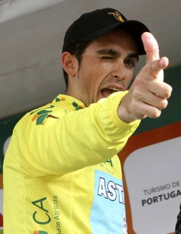 El ciclista español Alberto Contador