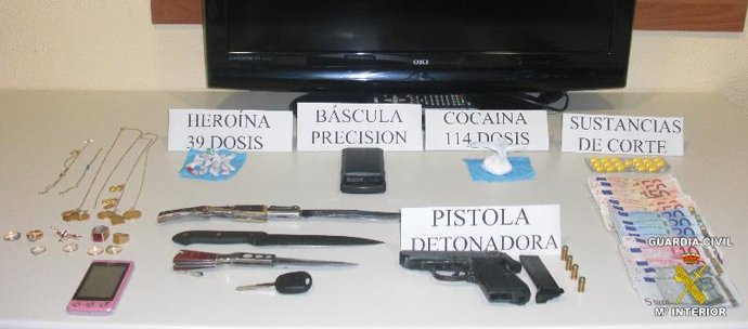 Objetos intervenidos