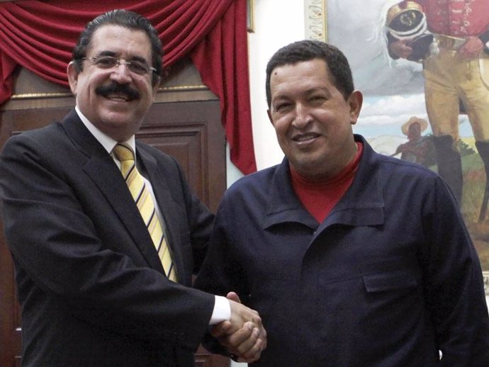 Chávez y Zelaya