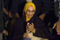 Haidar reaparece para protestar por la cumbre entre la UE y Marruecos