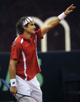 El tenista español David Ferrer 