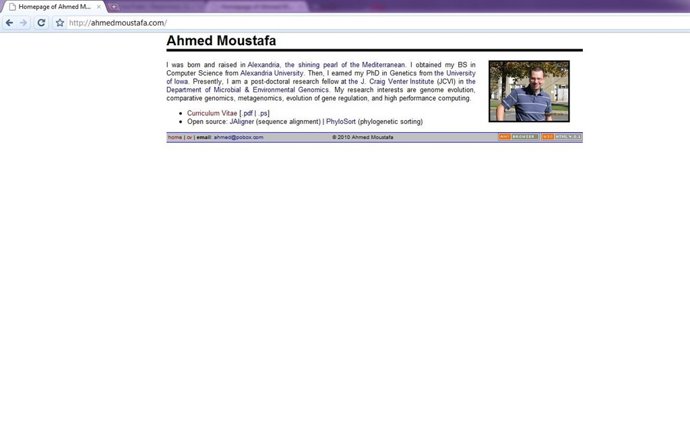 Web De Ahmed Moustafa