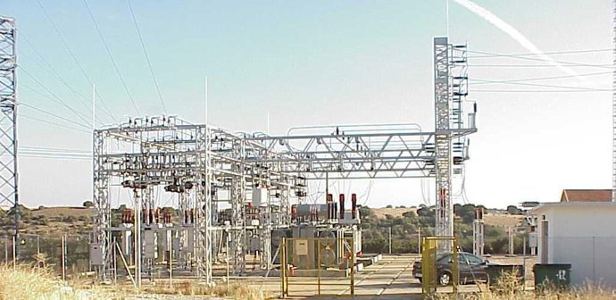 Imagen De La Subestación De Guijuelo (Salamanca)