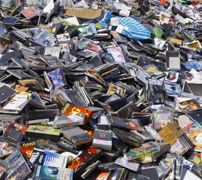 Recurso CD DVD cinta piratería p2p