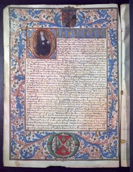 Ejecutoria de Juana I a Rodrigo de Pineda 1516