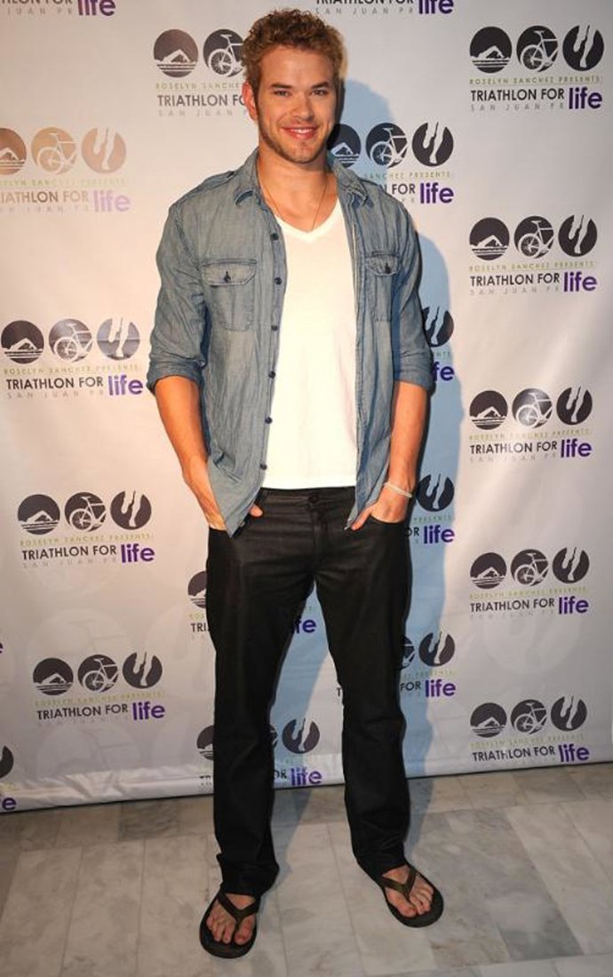 El actor Kellan Lutz