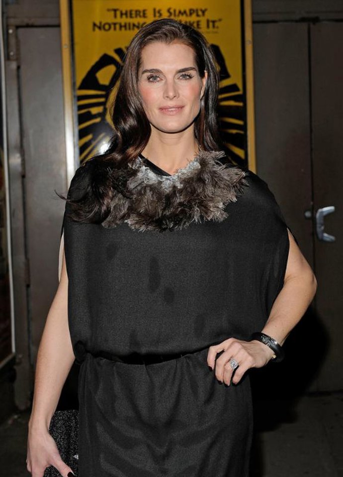 La modelo y actriz Brooke Shields