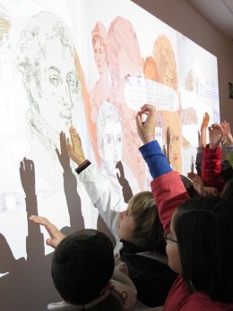 Niños en el Colegio San Felipe