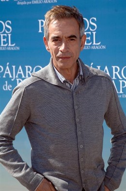 Imanol Arias en la presentación de la película 'Pájaros de Papel'