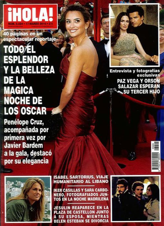 Portada De La Revista '¡Hola!'