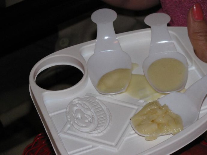 Detalle cata Torta del Casar