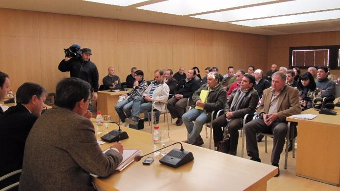 Reunión en Órgiva por el temporal