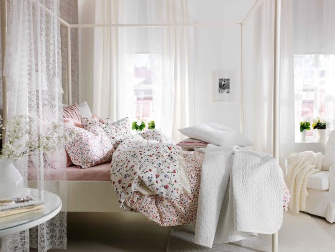 Un dormitorio de princesa.