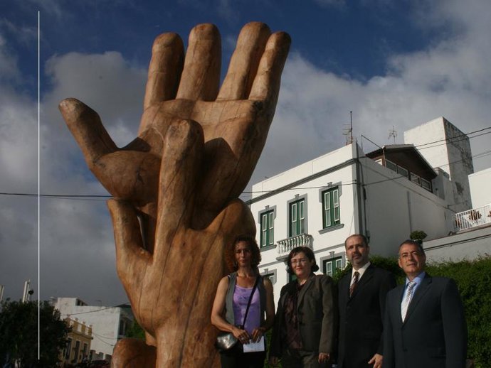 Escultura 'Natura', de Pilar Gutiérrez