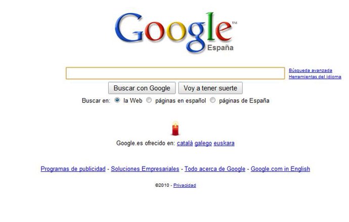 Google Enciende Una Vela Por El 11-M