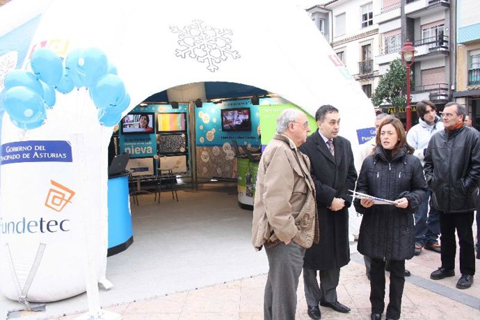 La Consejera de Admnistraciones Públicas del Principado, Ana Rosa Migoya, en la 