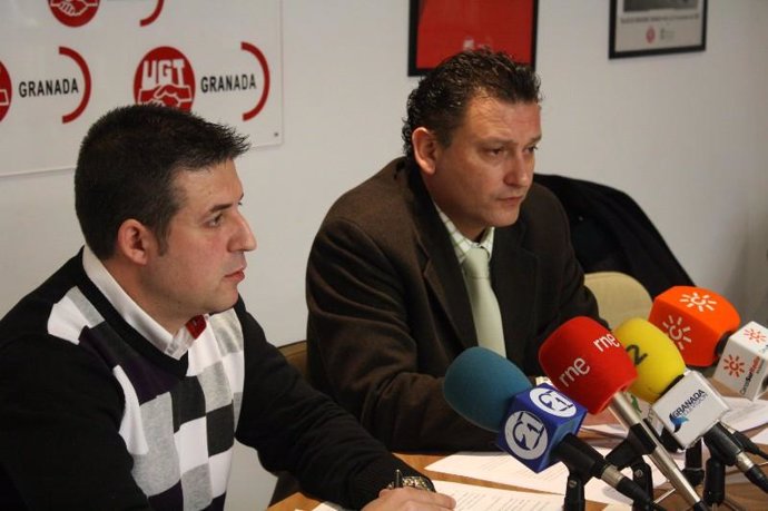 Representantes andaluz y granadino de UGT