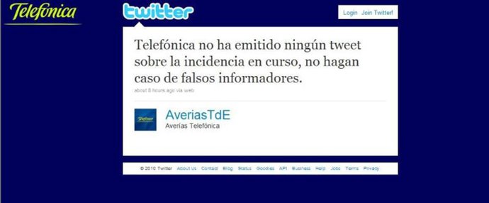 twitter avería teléfonica 03-2010