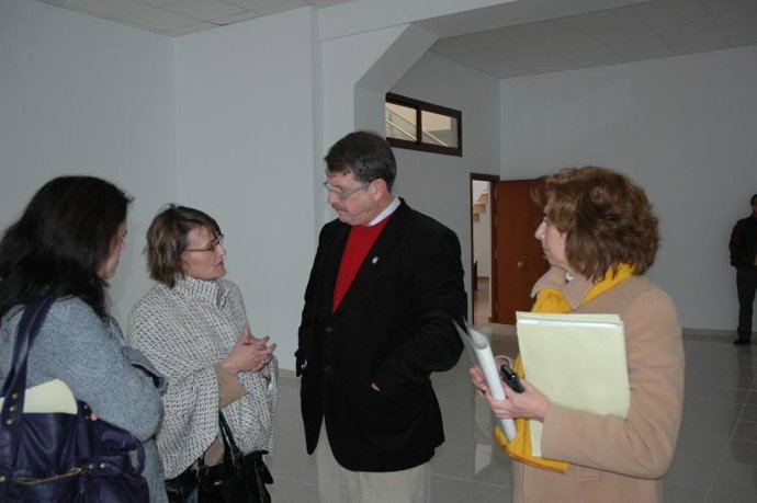 Martínez Perza y Conde visitan las instalaciones en Cazalla