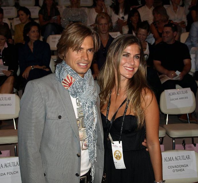 Carlos Baute y su ex novia Beatriz Mira