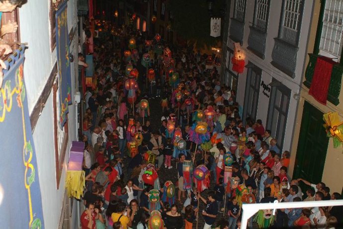 La fiesta de La Pandorga es una de las más populares