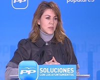 Cospedal dice que el PP es el "abanderado de la lucha contra la subida del IVA" 