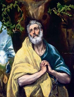 Las lágrimas de San Pedro de El Greco