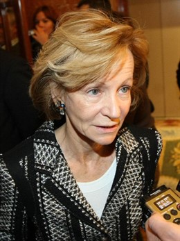 La Vicepresidenta Económica Del Gobierno, Elena Salgado