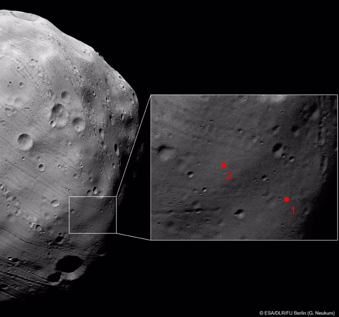 Phobos., Luna De Marte
