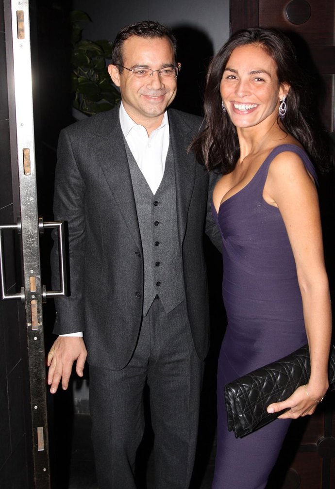 La Modelo Inés Sastre Y Su Ex Novio El Periodista Jean Luc Delarue