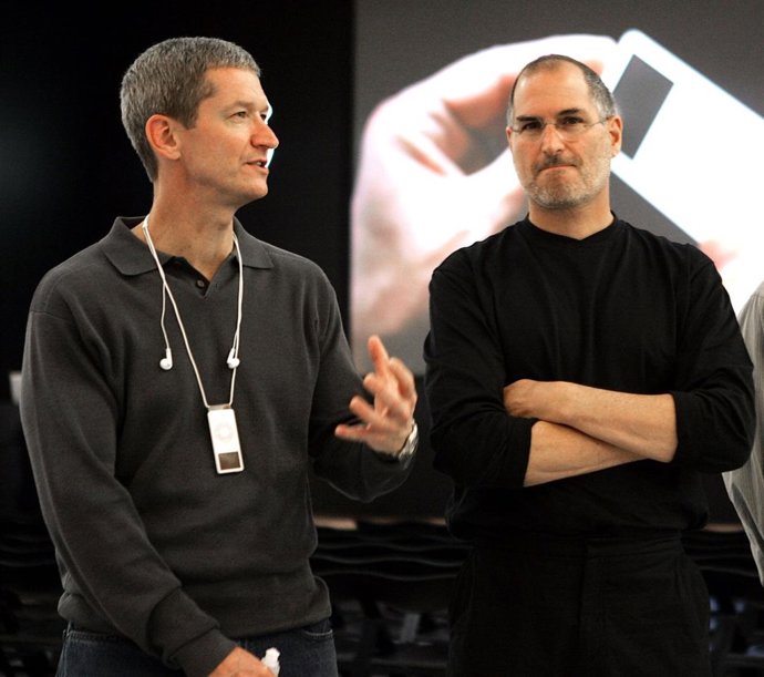 Timothy D. Cook Y Steve Jobs