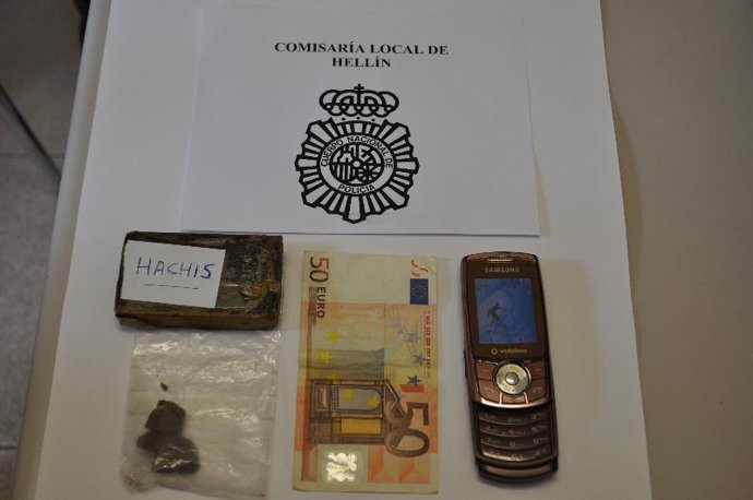 Efectos incautados en Hellín