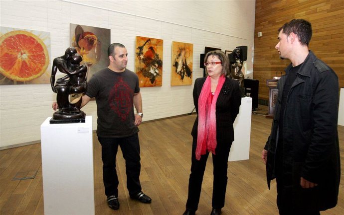 La Edil De Cultura Y Patrimonio, Evelia Fernández, Durante La Inauguración De La