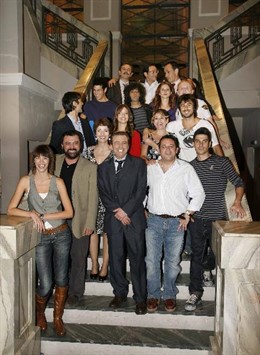 Equipo artístico de "Los hombres de Paco".