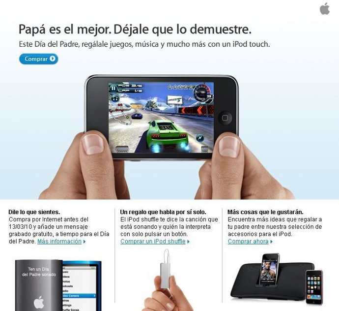 Apple día padre