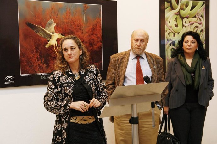 La Consejera De Medio Ambiente, Cinta Castillo, Inaugura Una Exposición En La Ca