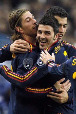 Selección española, Villa, Ramos