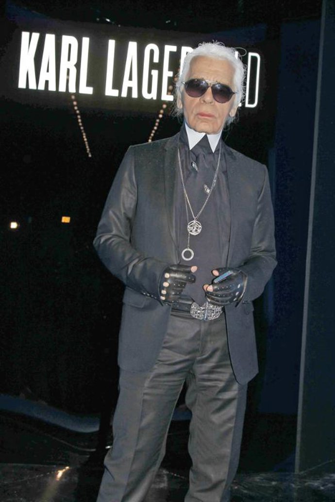 El diseñador de Chanel Karl Lagerfeld