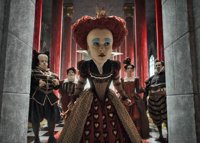 La Reina Roja se enfada en la Alicia Burton