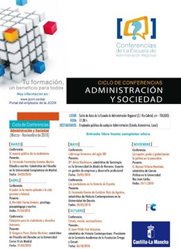 Programas del nuevo ciclo de conferencias