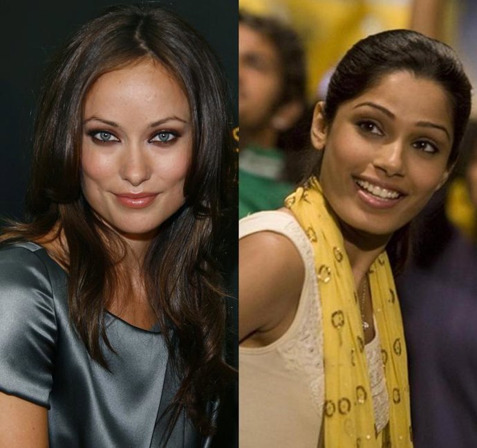 Olivia Wilde Y Freida Pinto