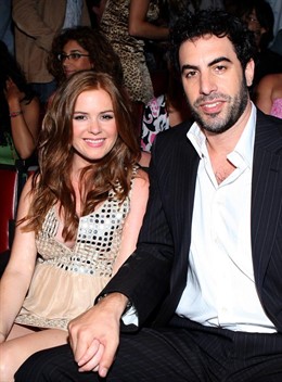 Isla Fisher Y Sacha Baron Cohen