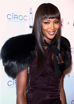 La modelo Naomi Campbell