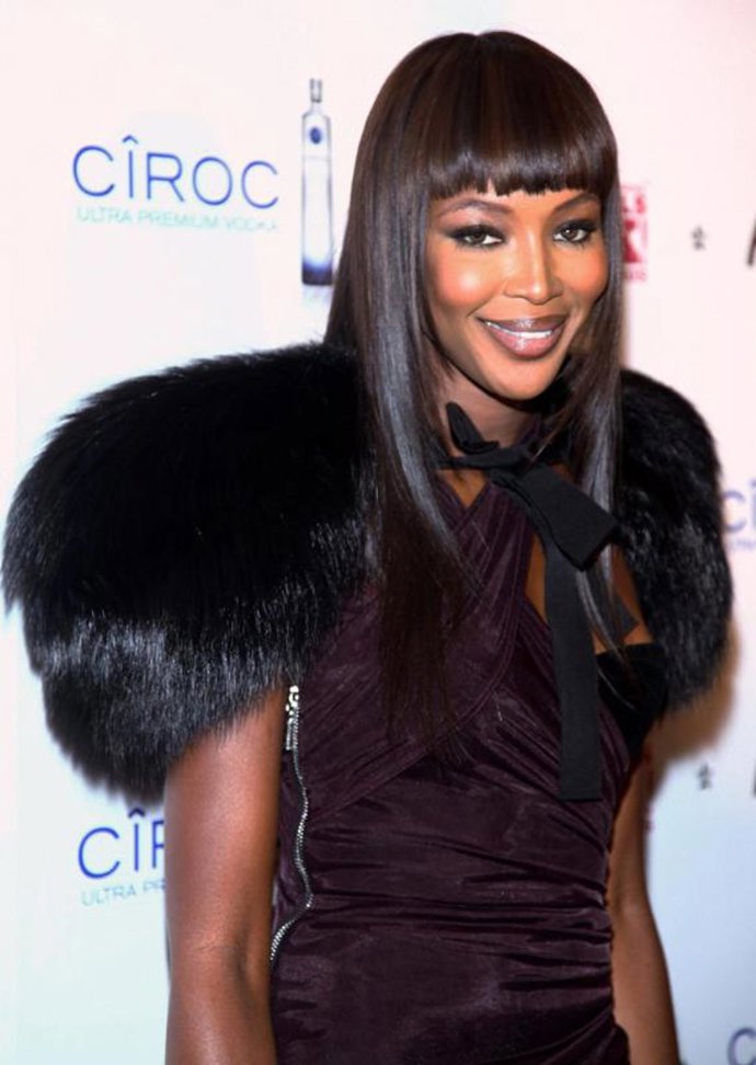 La modelo Naomi Campbell