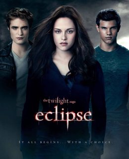 Cartel De Eclipse, Crepúsculo Pattinson Lautner Y Stewart