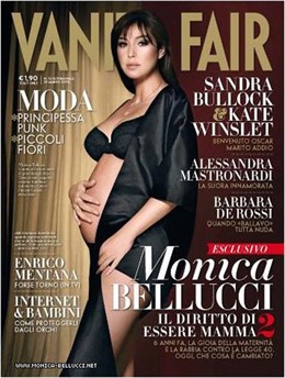 Monica Bellucci para la edición italiana de 'Vanity Fair'