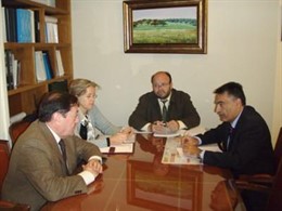 Reunión con el Colegio de Farmacéuticos de Cáceres