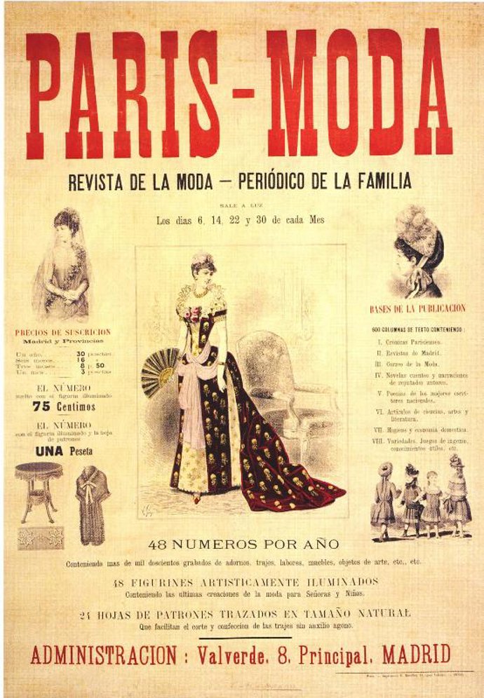 Cartel Paris-Moda.