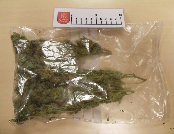 Droga decomisada.